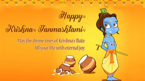 Happy Krishna Janmashtami Messages With A Simple Wish Hd