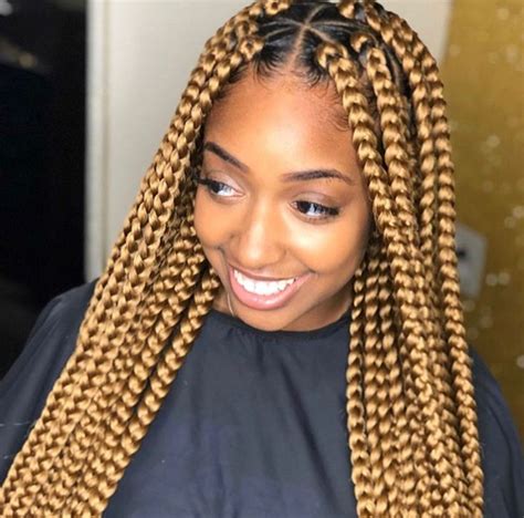 50 Beautiful Jumbo Box Braids Ideas For 2023 Thrivenaija African