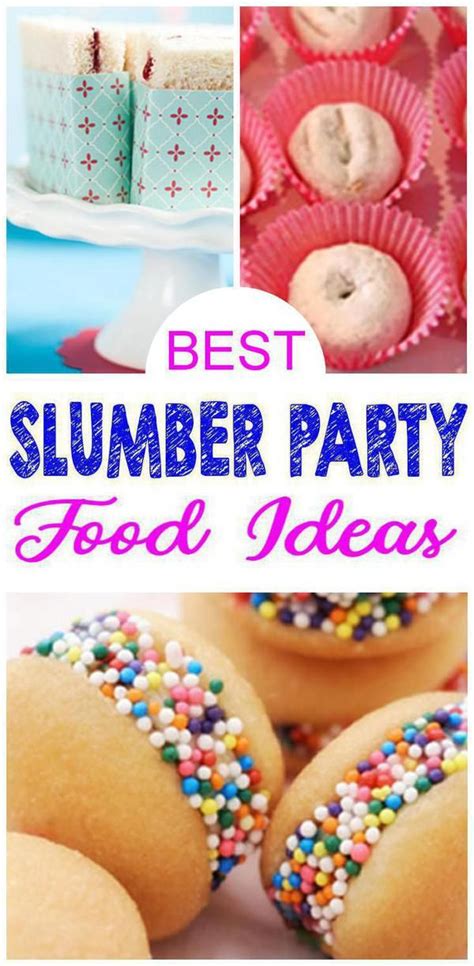 party food  party food   slumber party theme party coolest food ideas children
