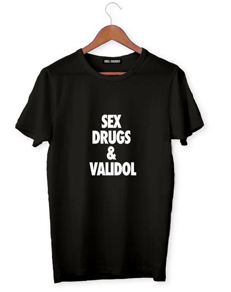 ФУТБОЛКА Sex Drugs And Validol