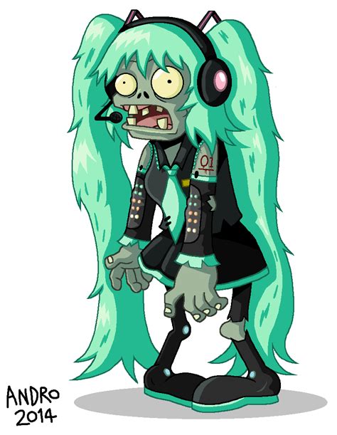 vocaloid zombie plants  zombies character creator wiki fandom powered  wikia