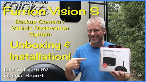 furrion vision  backup camera unboxing installation rv upgrades special report youtube