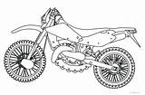 Coloring Motorcycle Pages Printable Motor Dirt Bikes Bike Kids Template Cool2bkids Popular sketch template