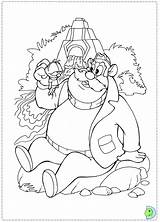 Dinokids Coloring Chip Dale Pages Close Print sketch template