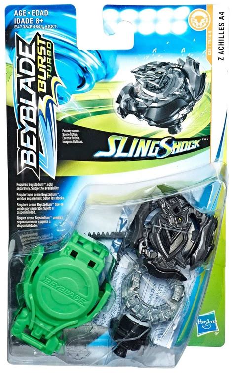 Beyblade Burst Turbo Slingshock Z Achilles A4 Starter Pack