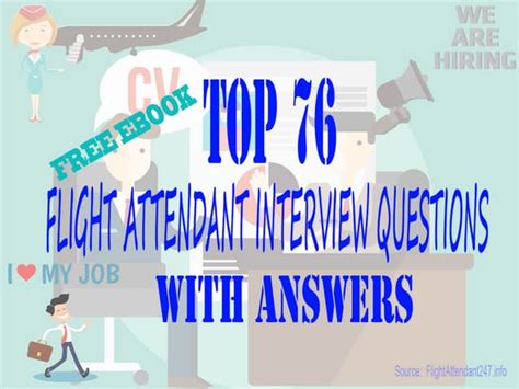 88 Flight Attendant Interview Questions And Answers Ppt