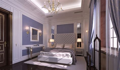 indesignclub stylish  luxury guest bedroom interior  art deco style