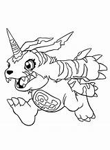 Digimon Ausmalbilder Gabumon Coloriages Gomamon Hellokids Animaatjes Yamato Malvorlagen Gratistodo Picgifs Gifgratis sketch template