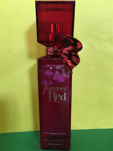 bath and body works forever red fine fragrance mist designer bottle