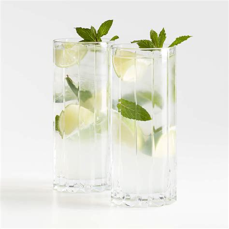 riedel highball glasses set of 2 reviews crate and barrel