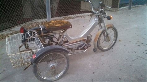tomos silver bullet trike — moped army