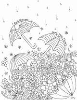 Rain Showers Flowers Bring sketch template