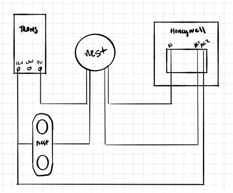 wiring diagram  nest  doorbell  honeywell series  dws chime google nest community