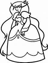 Adventure Time Coloring Angry Princess Wecoloringpage sketch template