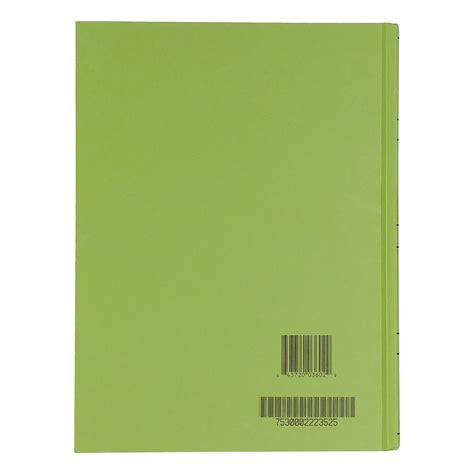 Green Military Log And Record Book — 8 X 10 1 2 — Nsn 7530