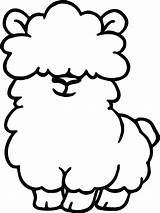 Llama Coloring Pages Alpaca Cute Color Llamas Drawing Printable Line Kids Getcolorings Print Clipartmag Getdrawings Popular sketch template