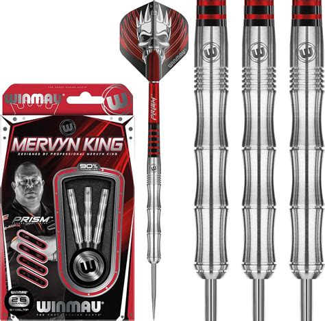 darts prism force shafts flights    winmau mervyn king darts  tungsten sporting goods