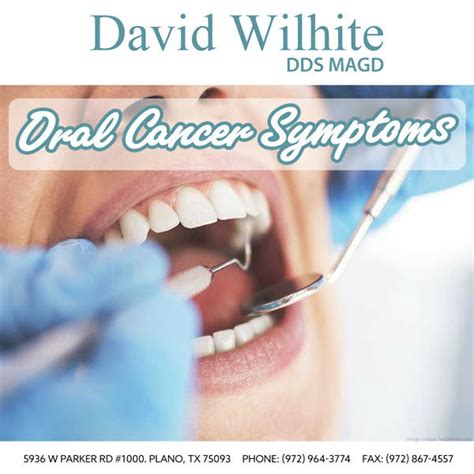 oral cancer symptoms the signs you must watch for wilhite dds