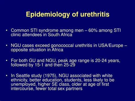 Ppt Urethral Discharge And Local Sti Complications In Men Powerpoint