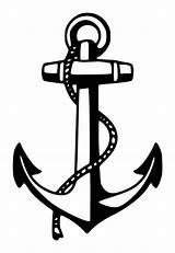 Anchor Drawing Drawings Nautical Tattoo Simple Tattoos Clipart Tumblr Anker Logo Navy Quotes Stencil Anchors Lighthouse Quotesgram Stencils Traditional Small sketch template
