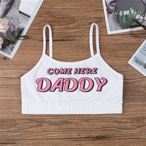 sexy crop tank top come here daddy shirt addominale libero t shirt