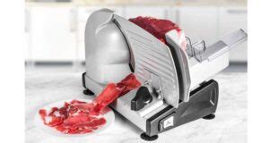 top   meat slicer  bacon   compression guide