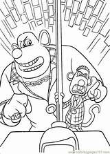 Flushed Away Coloring Pages Color Online Printable Cartoons sketch template