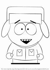 South Park Kyle Draw Broflovski Drawing Step Cartoon Learn sketch template