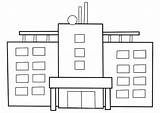 Colorear Hospitales Hospital Aporta Deseo Pueda Aprender Utililidad sketch template