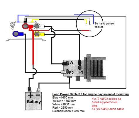 winch solenoid wiring diagram diysens