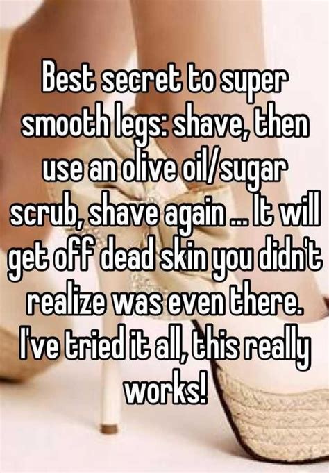 How To Make An Olive Oil And Sugar Scrub Super Smooth Legs Smooth