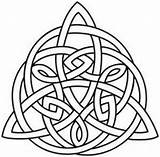 Pages Coloring Trace Triquetra Pdf Pattern Paper Celtic Designs Knot Awesome Trinity sketch template