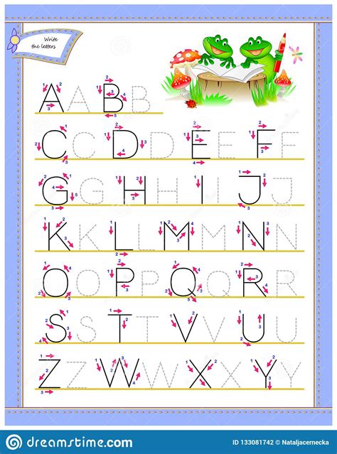 printable alphabet practice worksheets