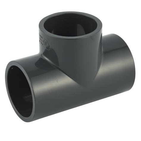 20mm to 400mm pn16 pvc pipe fitting grey equal tee china tee and