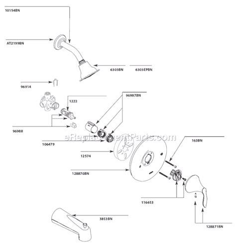 moen tbn parts list  diagram ereplacementpartscom