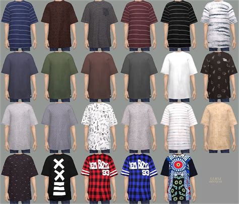 sims  item creation blog sims  male clothes sims  shirts sims