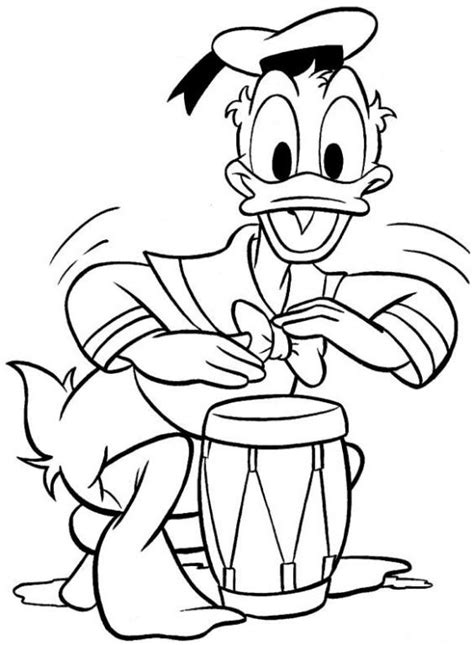 printable donald duck coloring pages qusedtudo