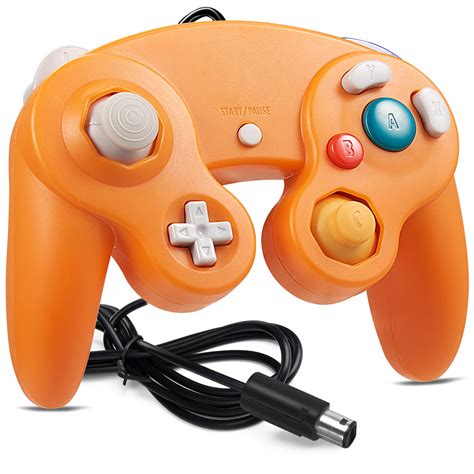 luxmo gamecube controller wired controllers classic gamepad joystick  game cube wii wii