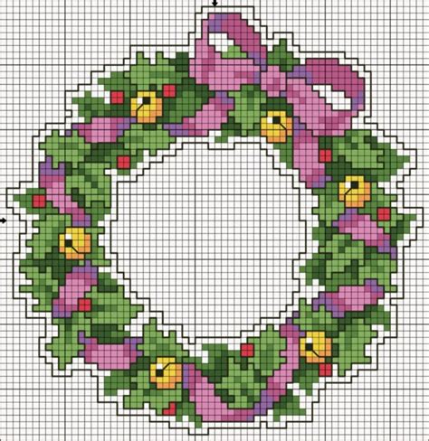 cross stitch craze eleven easy christmas cross stitch  pattern
