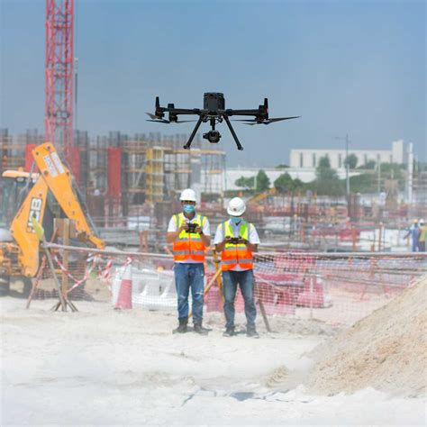 dji drones   construction sector