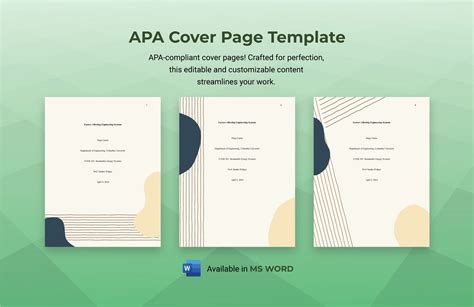 cover page template   word templatenet