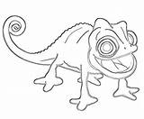 Coloring Chameleon Pascal Pages Tangled Rapunzel Chameleons Characters Printable Mixed Disney Colouring Kids Color Lizards Snake Getcolorings Print Gecko Creative sketch template