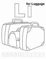 Suitcase Rolling Luggage sketch template