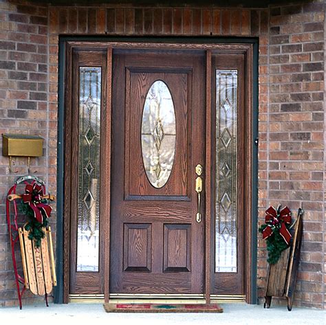 wood front doors  sidelights google search entry doors