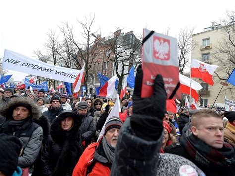 Polish Media Freedom Protests Continue As Government