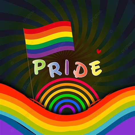rainbow pride flag vector art png pride day rainbow color flag