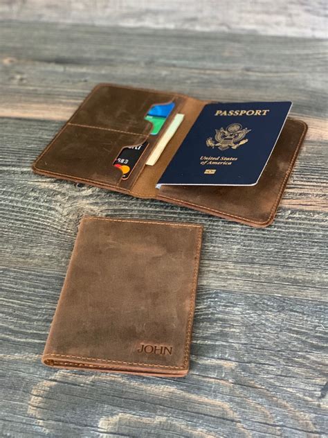 leather passport cover personalized leather passport holder passport wallet travel gift