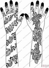 Mehndi Designs Henna Easy Hands Simple Heena Patterns Beautiful Hand Tattoo Arabic Drawings Deviantart Letest Tattoos Latest Mehandi Make sketch template