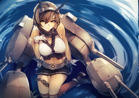 Anime Anime Girls Kantai Collection Mutsu Kancolle