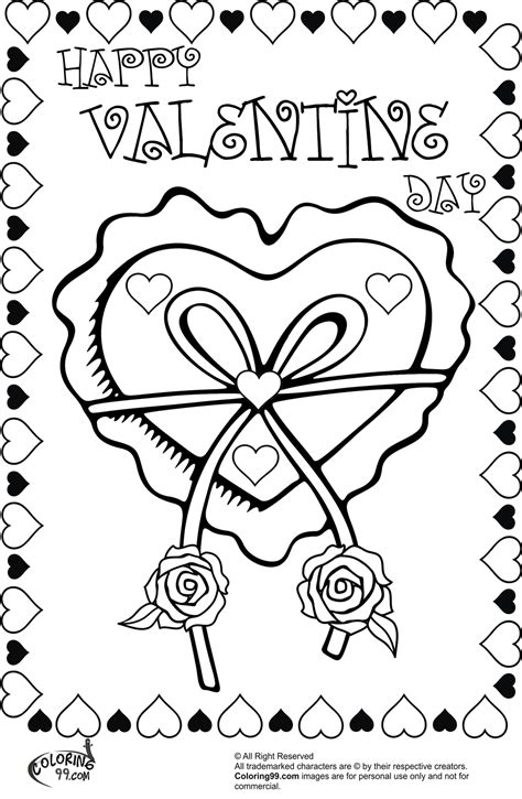 valentine heart coloring pages minister coloring